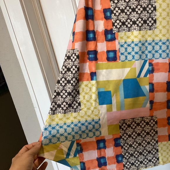 🫐Zenana Outfitters Multicolor reversible Patchwork Camisole nwot - Picture 3 of 7